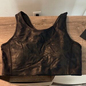 Mono B Black Tank Top sports bra